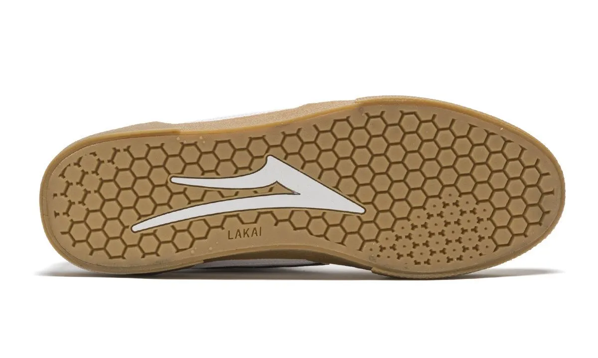 Lakai Cambridge White Navy Suede Skate Shoes