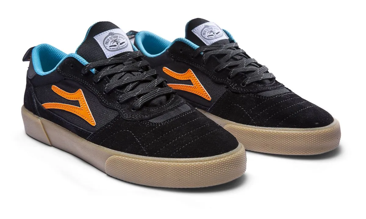 Lakai x Poler Cambridge Skate Shoes - Black/Multi