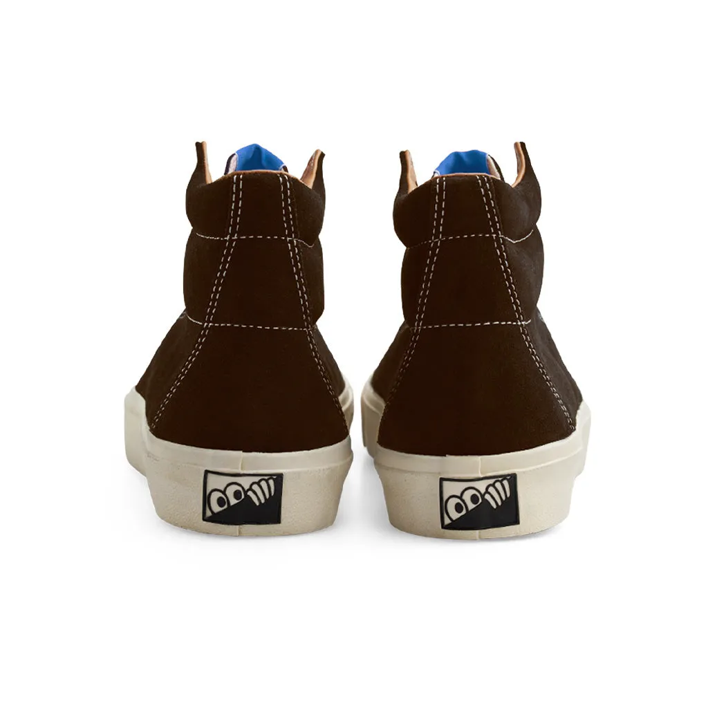 Last Resort - VM003 Hi Suede - choc brown/ white - Online Only!
