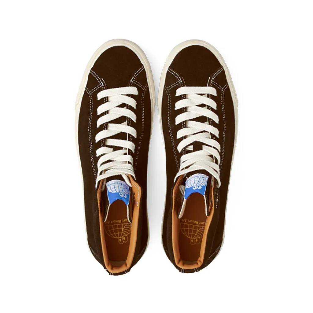 Last Resort - VM003 Hi Suede - choc brown/ white - Online Only!
