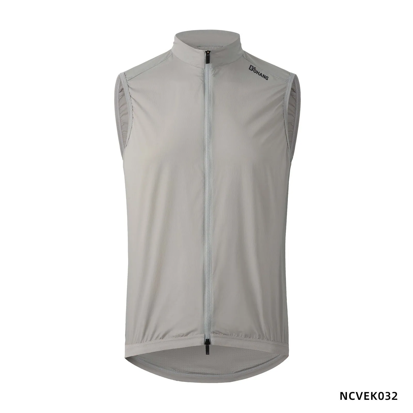 LIGHTWEIGHT WIND VEST Men'S PACKABLE GILET  NCVEK032 Gray