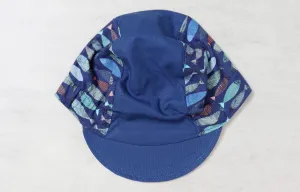 Little Blue Fishes Cycling Cap