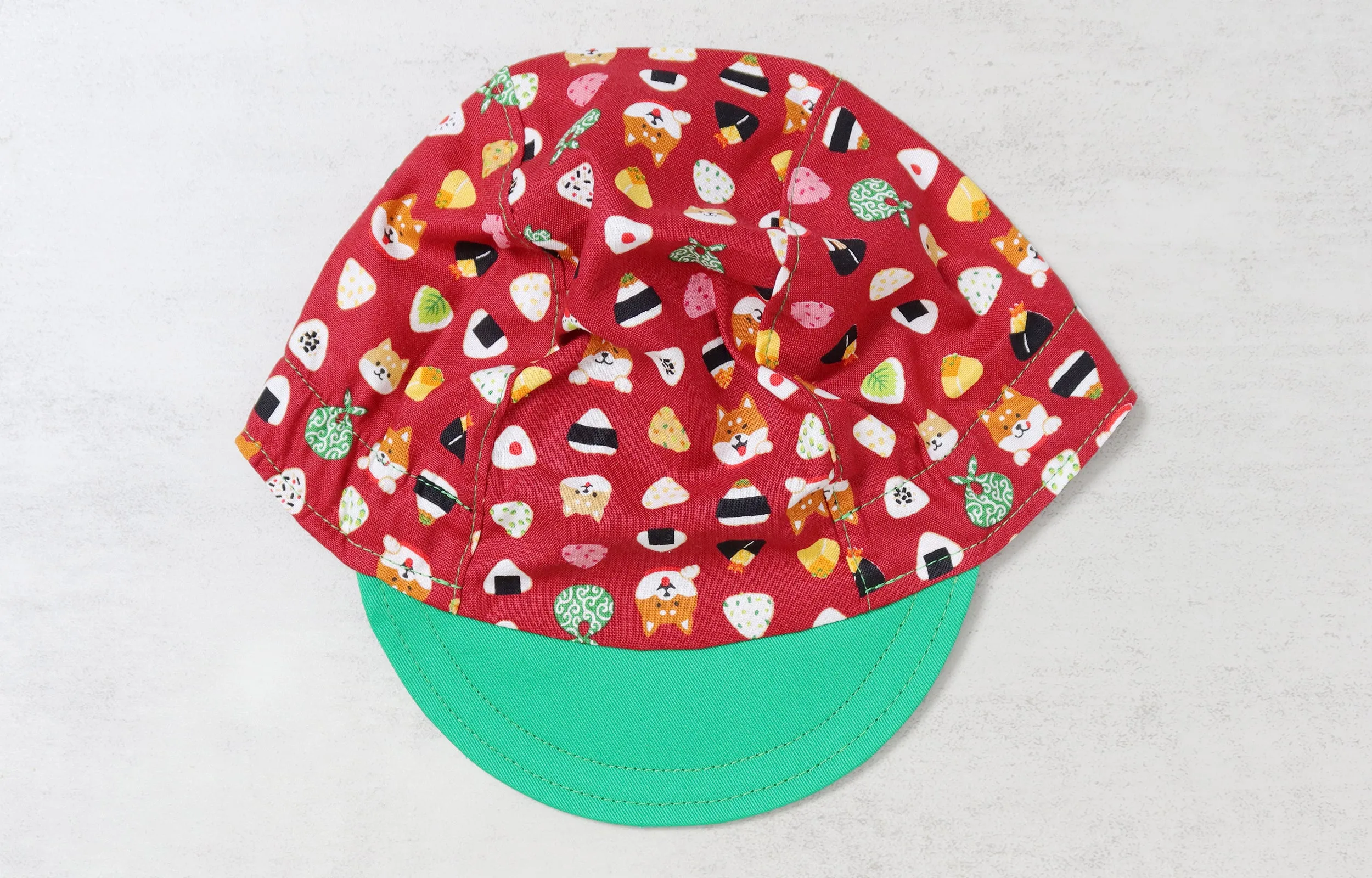 Little Japanese Shiba Inu Red Cycling Cap
