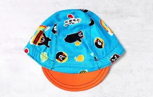Little Kumamon Bear Orange Brim Cycling Cap