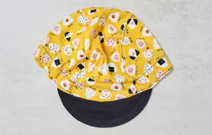 Little Onigiri Yellow Cycling Cap