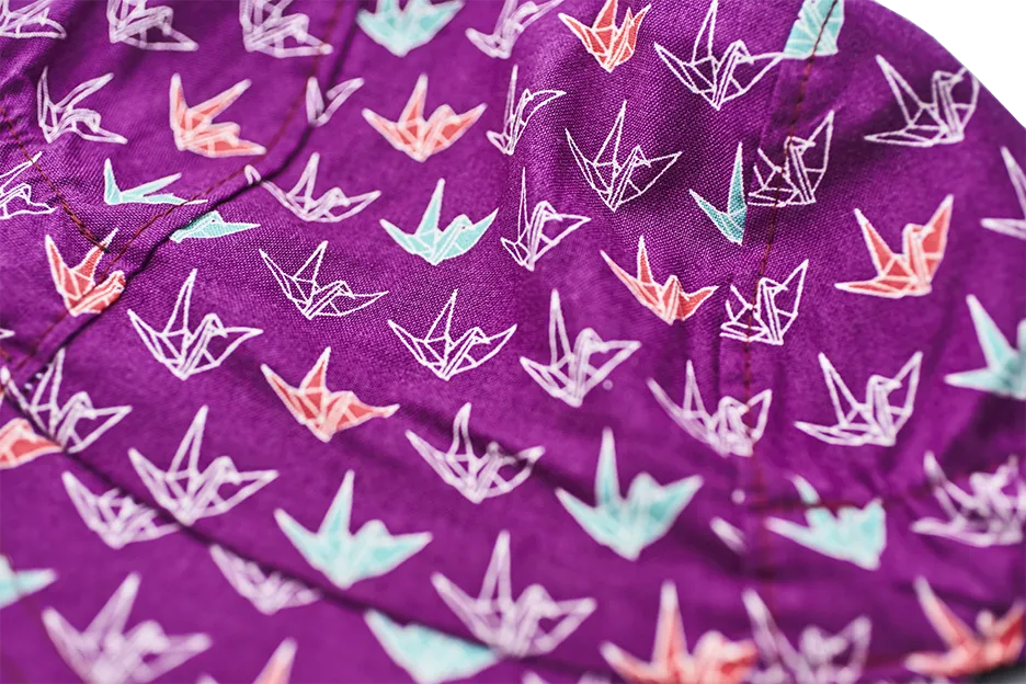 Little Origami Purple Cycling Cap