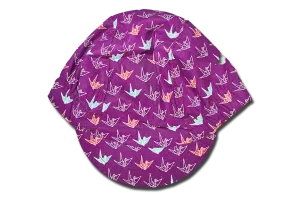 Little Origami Purple Cycling Cap