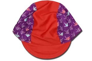 Little Origami Purple Ver 2 Cycling Cap