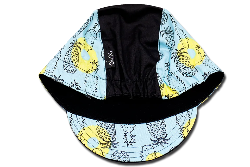 Little Pineapple Blue Cycling Cap