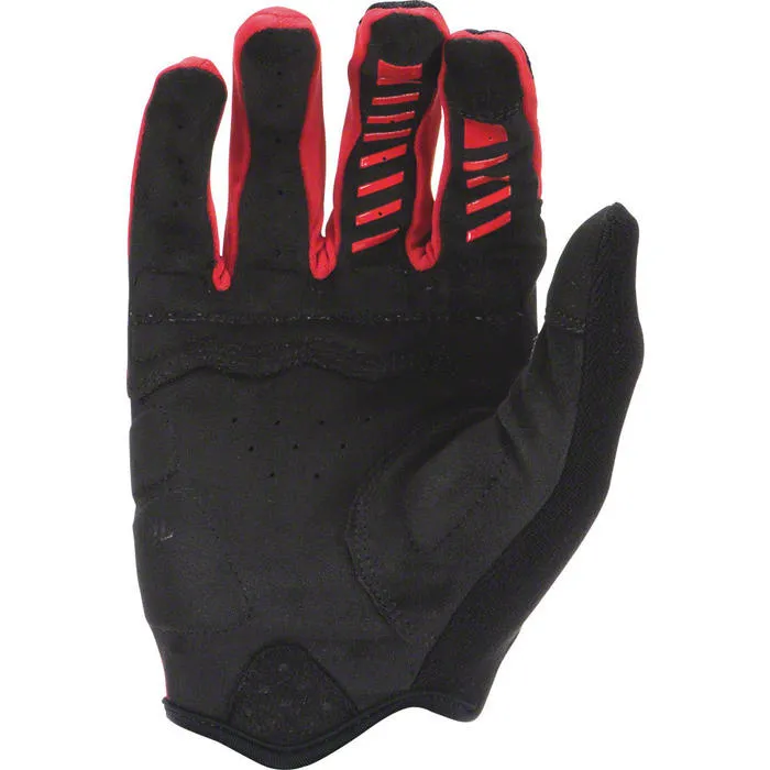 Lizard Skins Monitor SL Gel Cycling Gloves - Crimson/Jet Black - Small