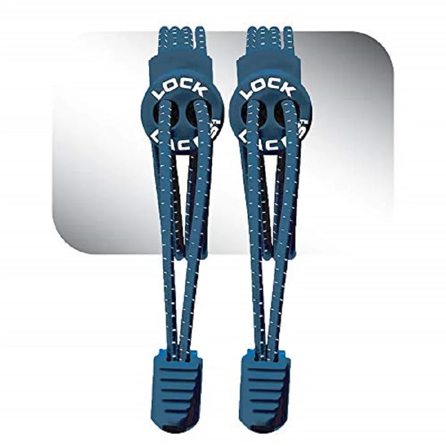 Lock Laces - navy blue