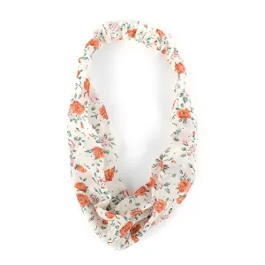 Love Knot Headband in Cream Floral