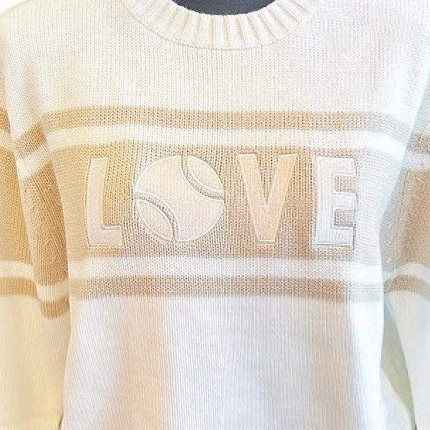 LOVE Tennis Sweater~SALE