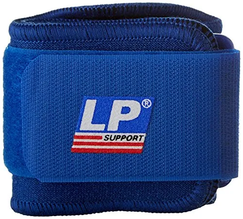 LP Supports Tennis and Golf Elbow Support (Blue, Free Size)