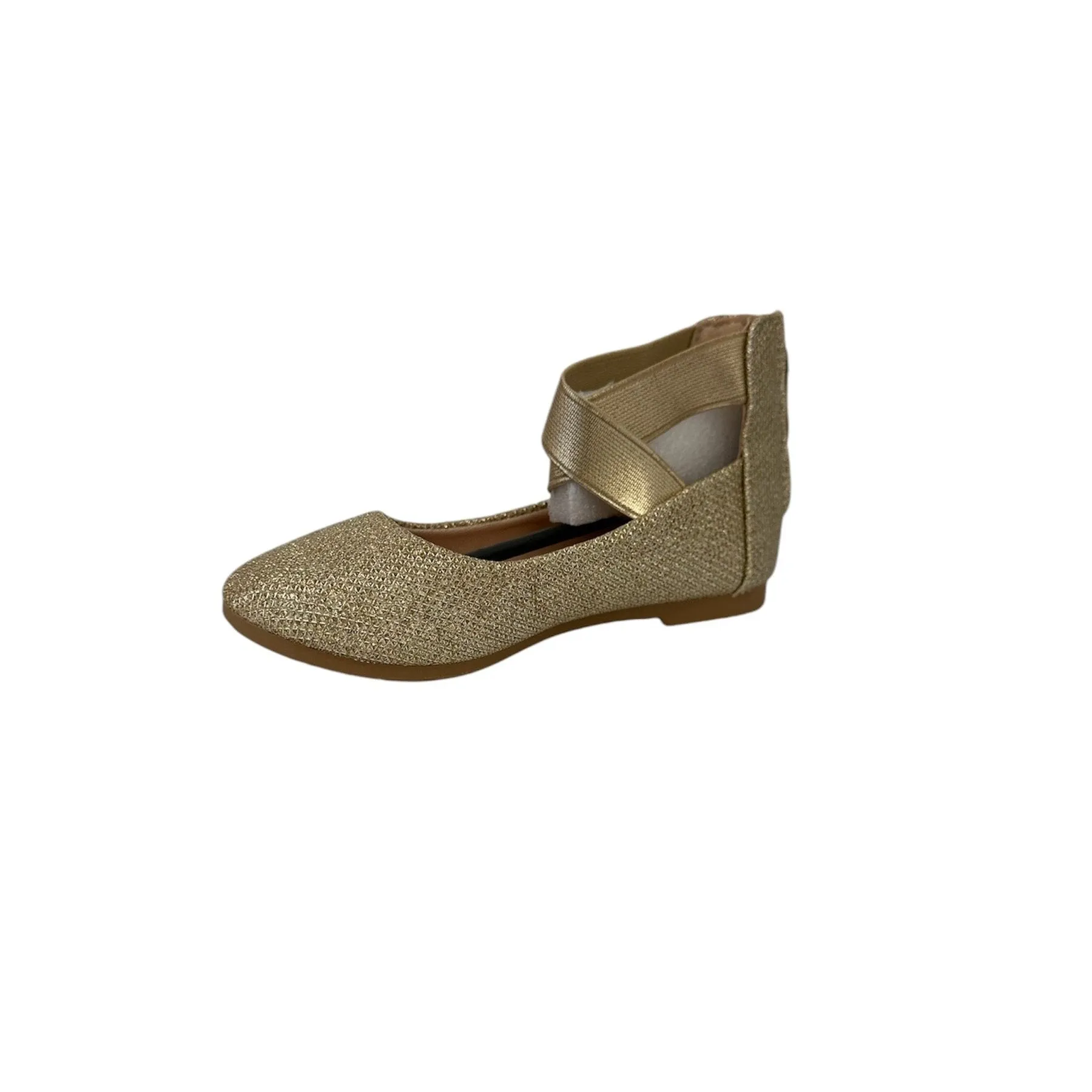 Lucky Top Minnie Champagne Flat