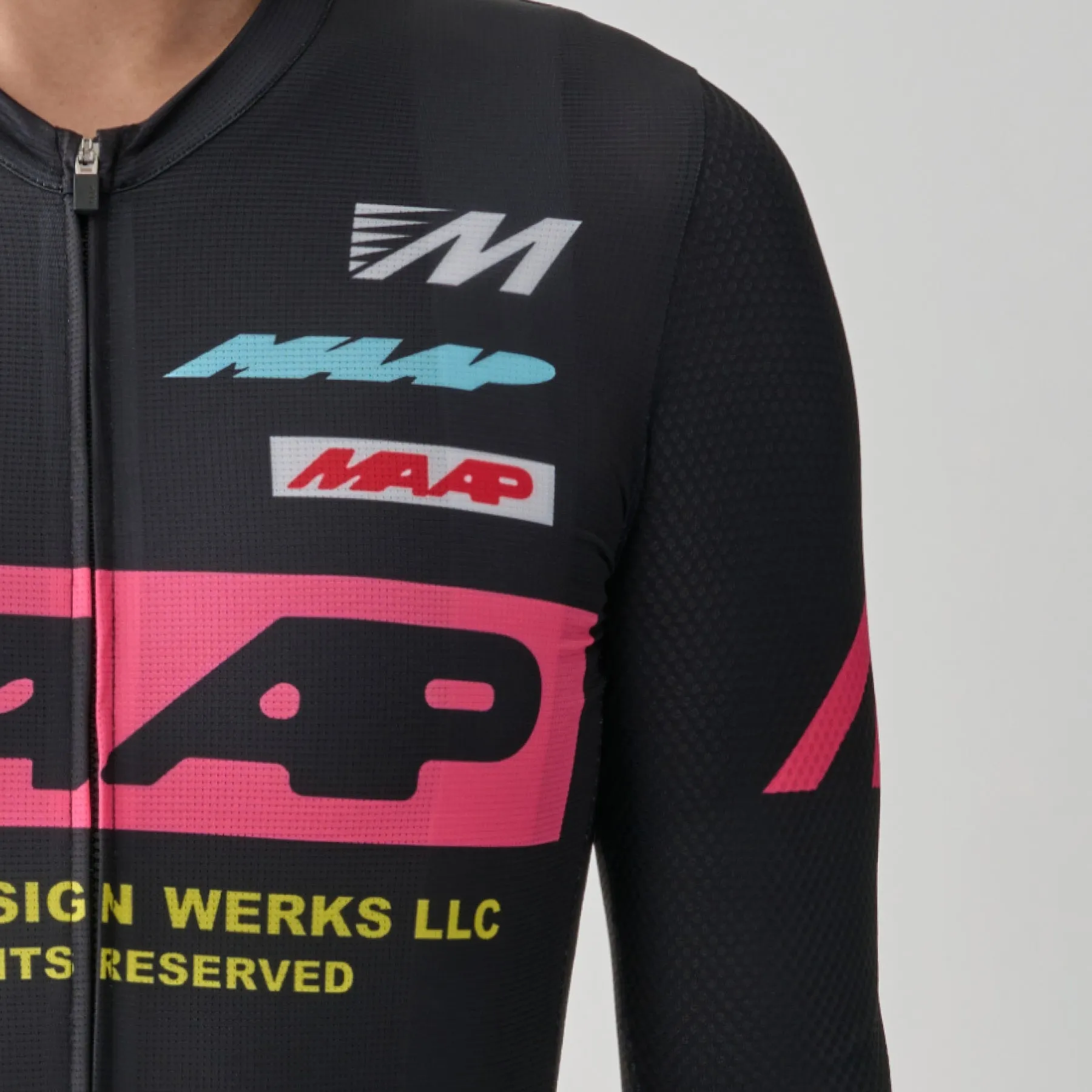 MAAP x Bleach Pro Air LS Jersey - Black/Chrome
