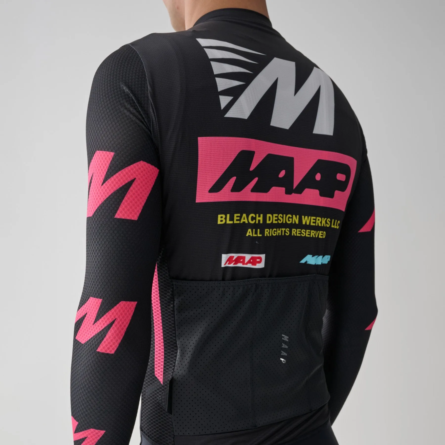 MAAP x Bleach Pro Air LS Jersey - Black/Chrome