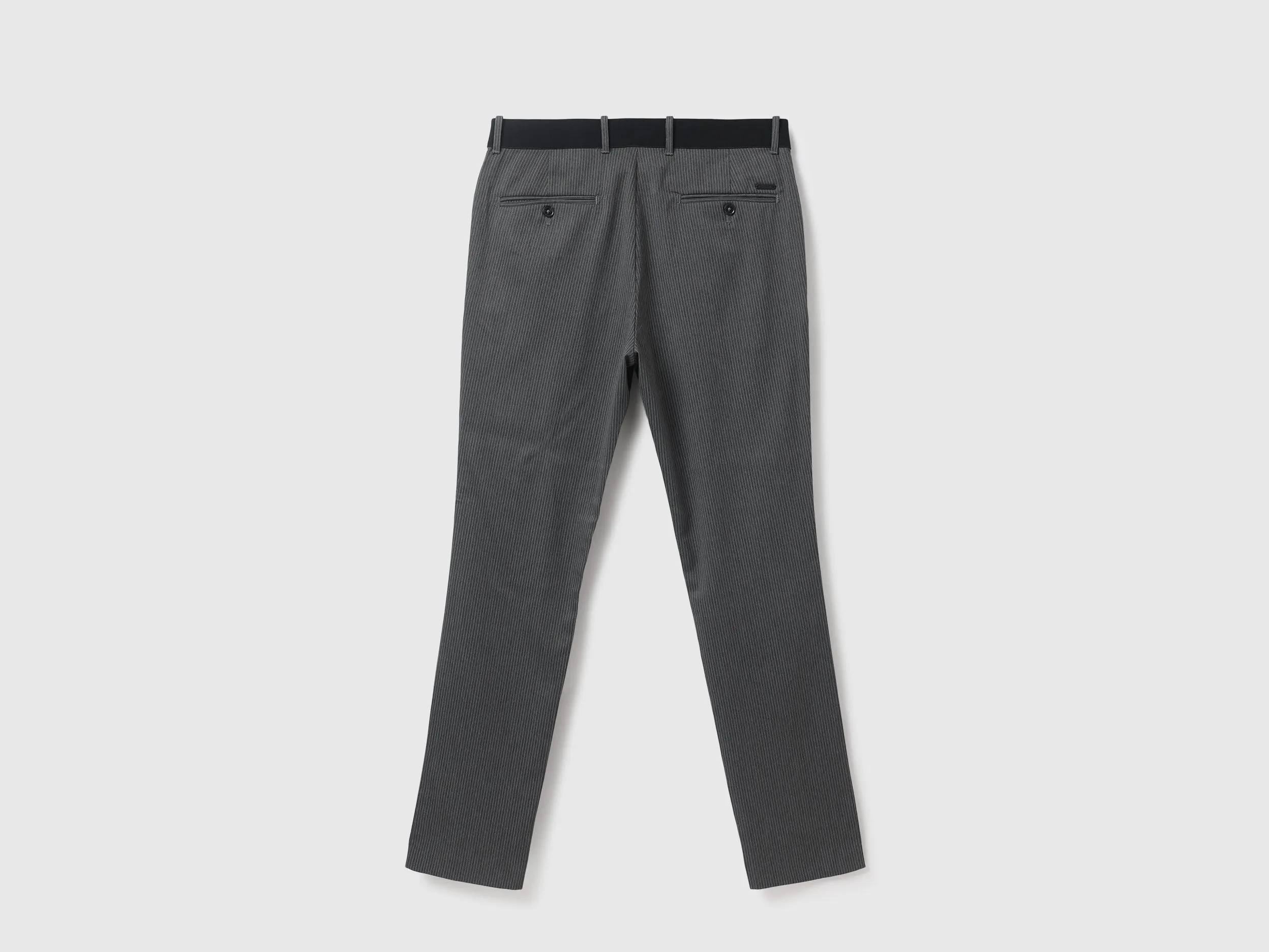 Men Stripe Slim Fit Trouser