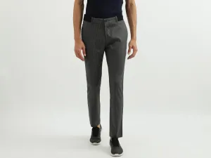 Men Stripe Slim Fit Trouser