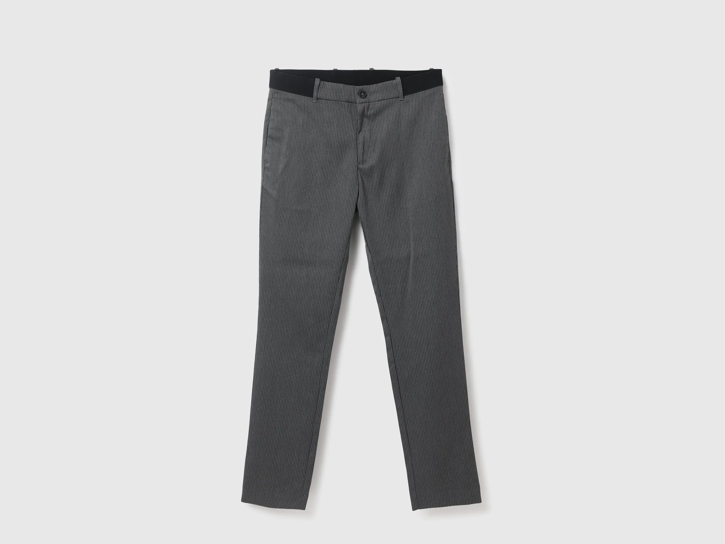 Men Stripe Slim Fit Trouser