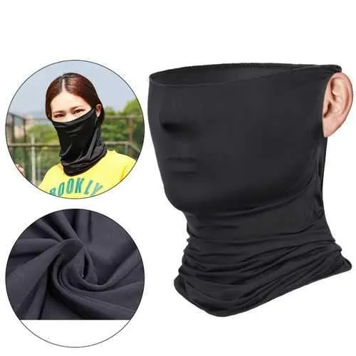 Men Women Spandex Multifunctional Cycling Face Mask Scarf