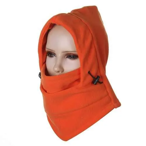 Men Women Windproof Ski Fleeces Cap Outdoor Mask Warm Head Scarves Cycling Headgear Hat