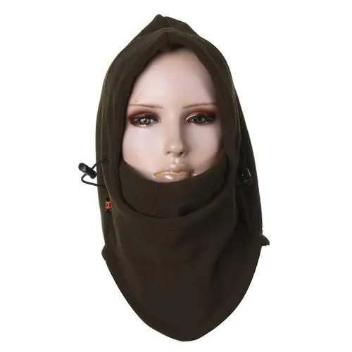 Men Women Windproof Ski Fleeces Cap Outdoor Mask Warm Head Scarves Cycling Headgear Hat