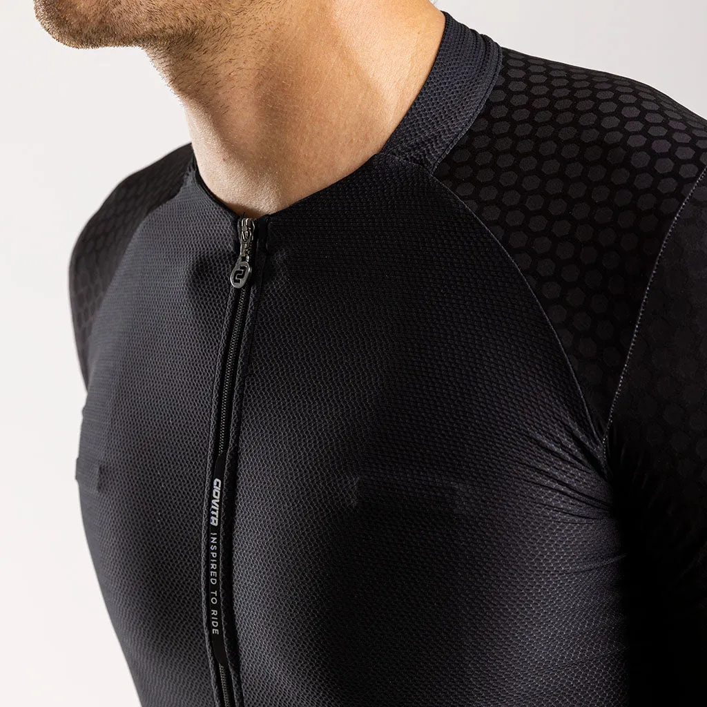 Men's Apex H1 Svelto Long Sleeve Jersey (Black)