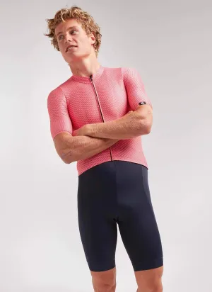 Men's Essentials Team Jersey - Pink Hatch