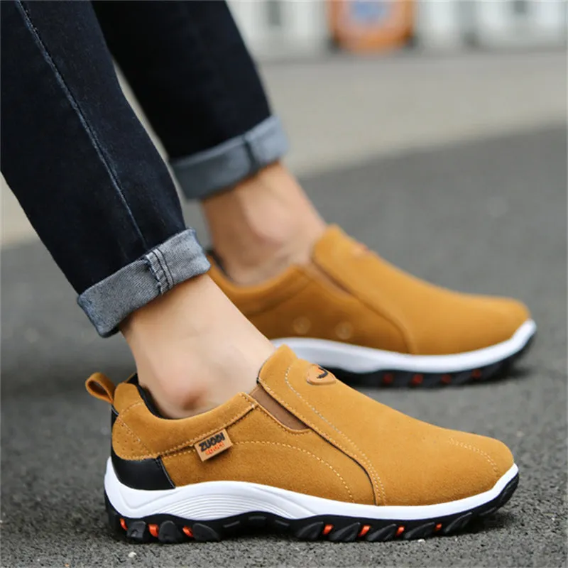 Men's Fashion Suede Arch Support Shoes