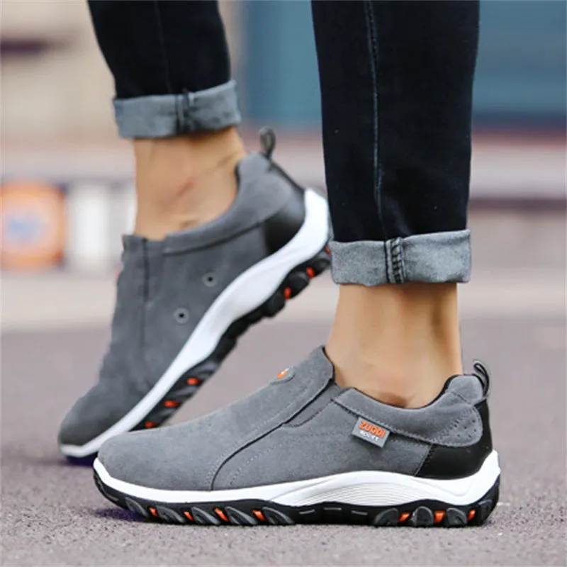 Men's Fashion Suede Arch Support Shoes