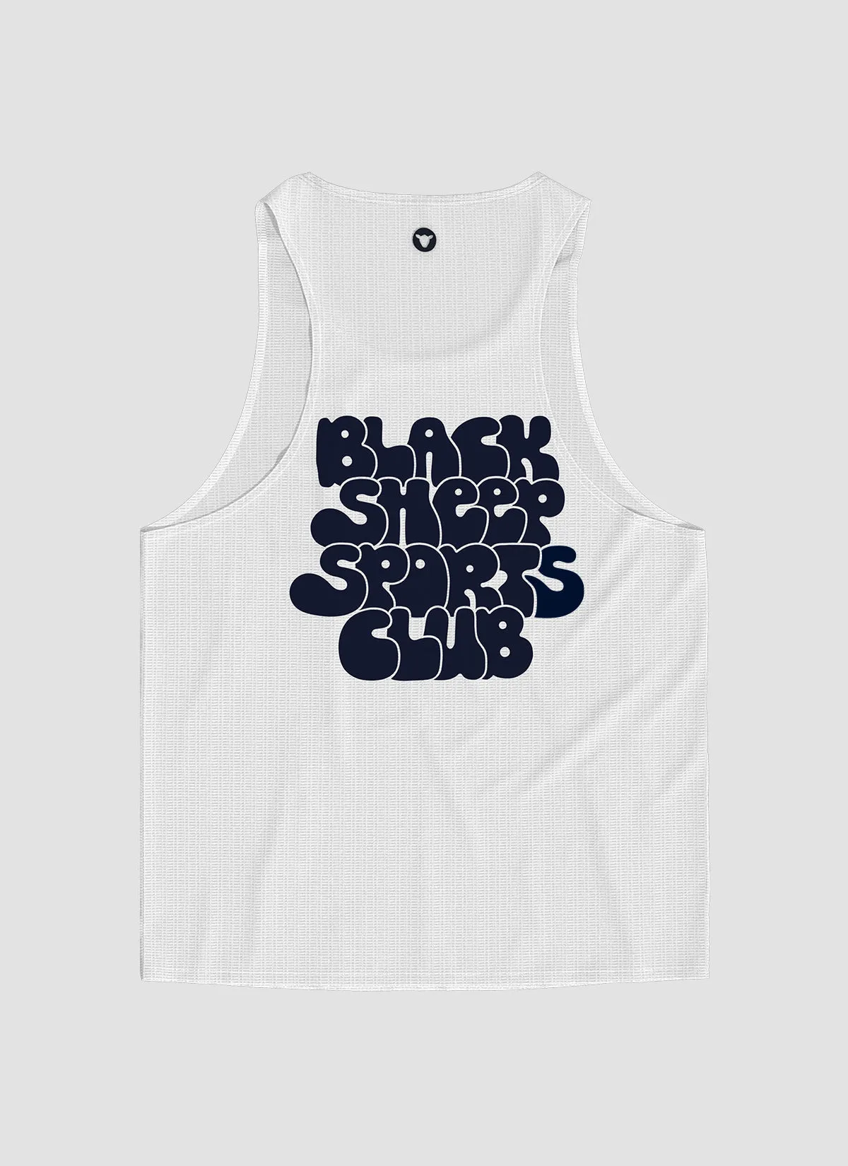 Men's Fly Singlet - Sports Club White