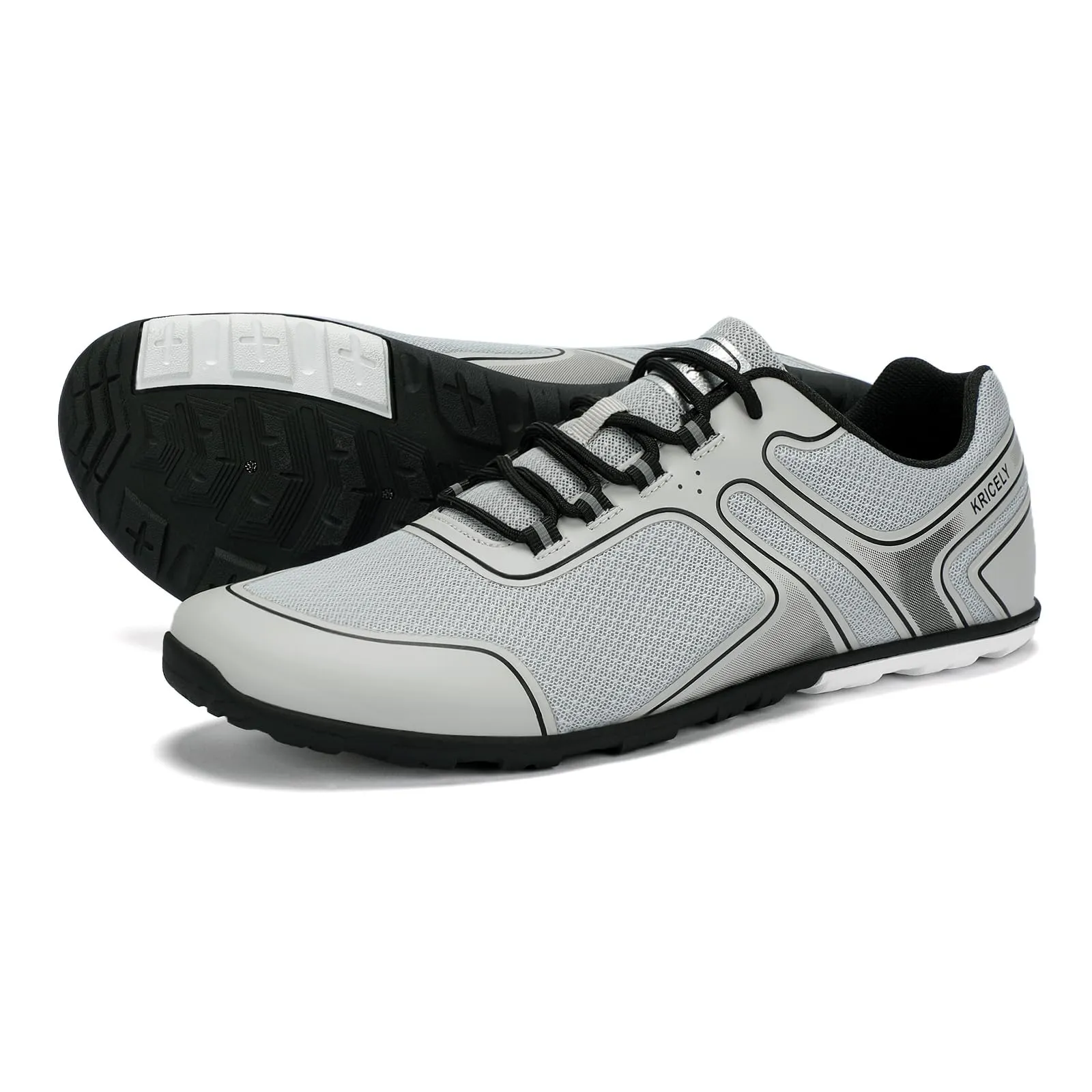 Men's Hike Barefoot Shoes | Wide Toe Box Minimalist Shoes for Gym Workout | Grounded Footwear Cross-Trainer Athletic Sneakers