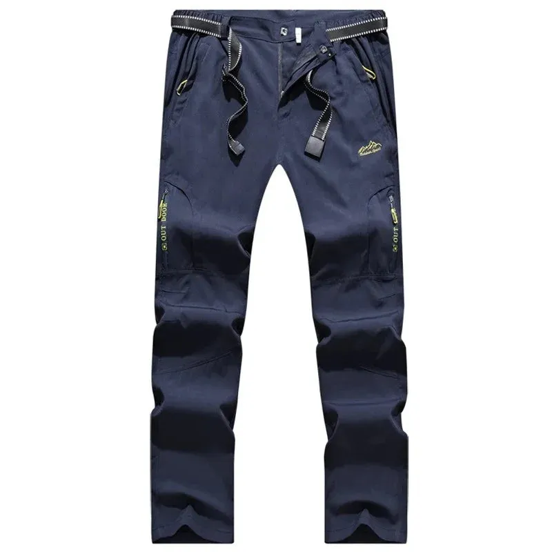 Men's Outdoor Quick Dry Ice Silk Pants  Lightweight & Breathable