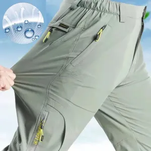 Men's Outdoor Quick Dry Ice Silk Pants  Lightweight & Breathable