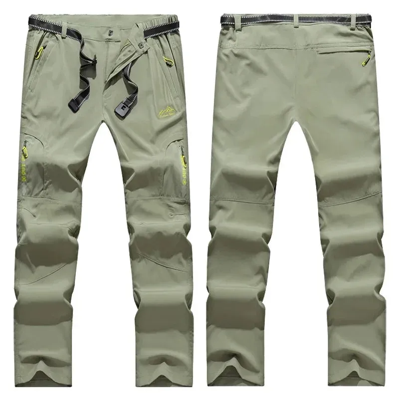 Men's Outdoor Quick Dry Ice Silk Pants  Lightweight & Breathable