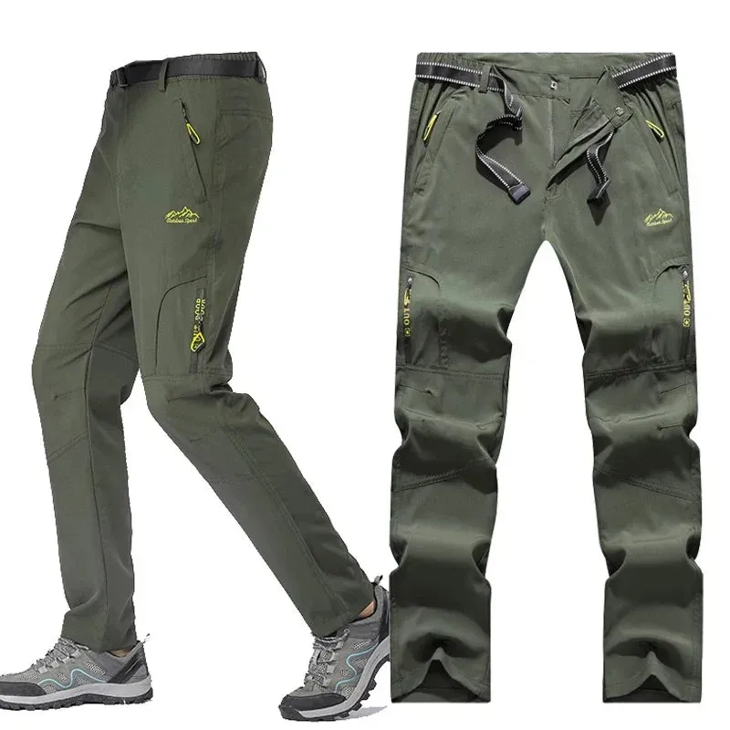 Men's Outdoor Quick Dry Ice Silk Pants  Lightweight & Breathable
