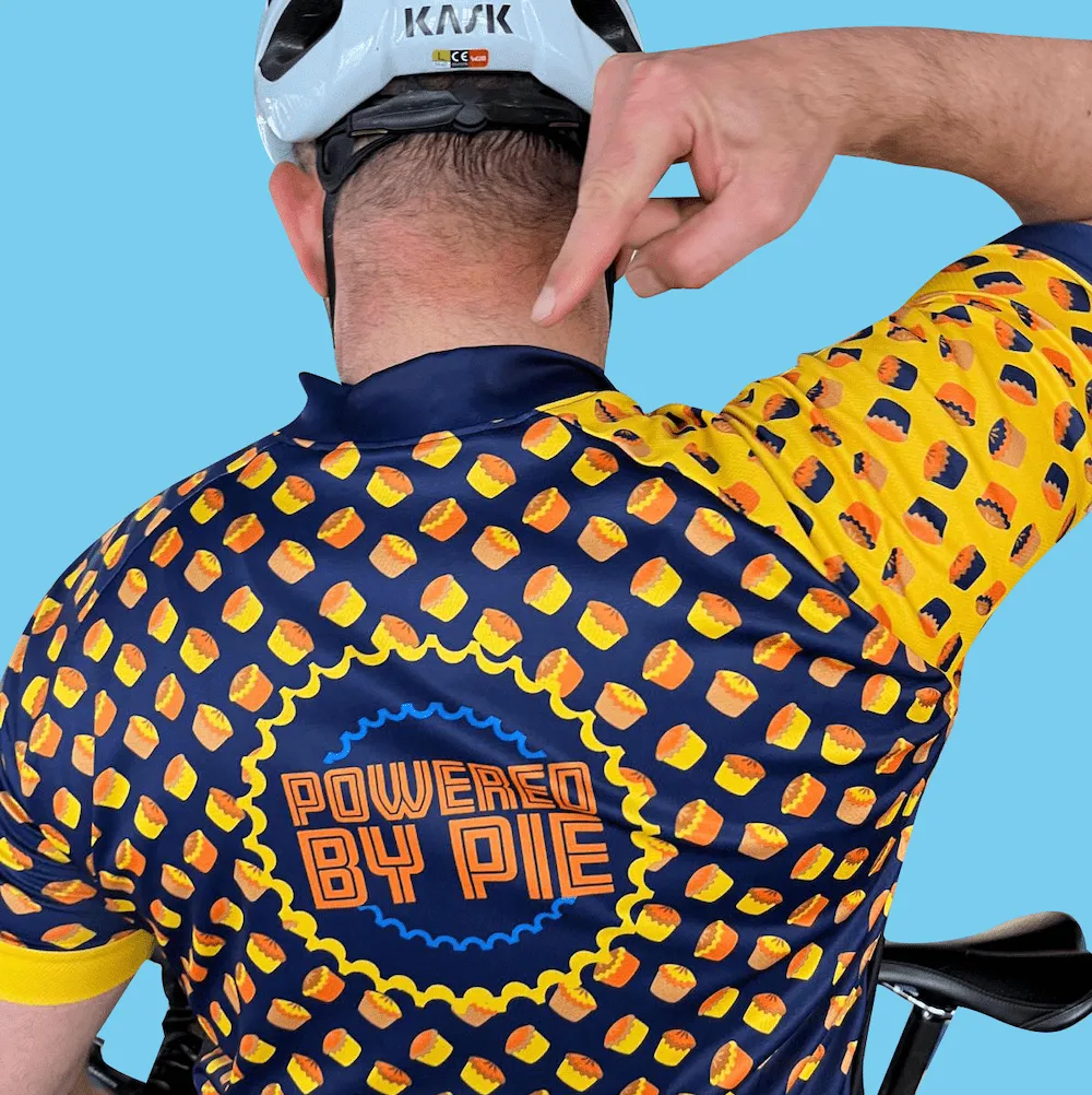 Mens Powered By Pie Cycling Jersey