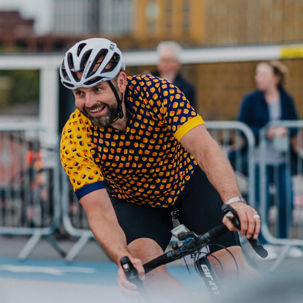 Mens Powered By Pie Cycling Jersey
