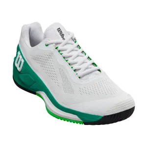 Men's Rush Pro 4.0 Tennis Shoe - White, Green