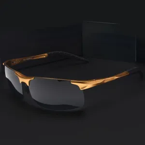 Men's Ultra-Light Aluminum Magnesium Polarized Sunglasses