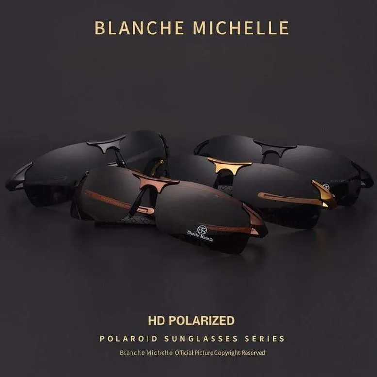 Men's Ultra-Light Aluminum Magnesium Polarized Sunglasses