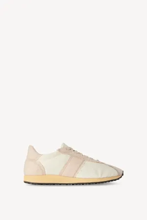 Mica Sneaker in Beige Cashmere and Nylon