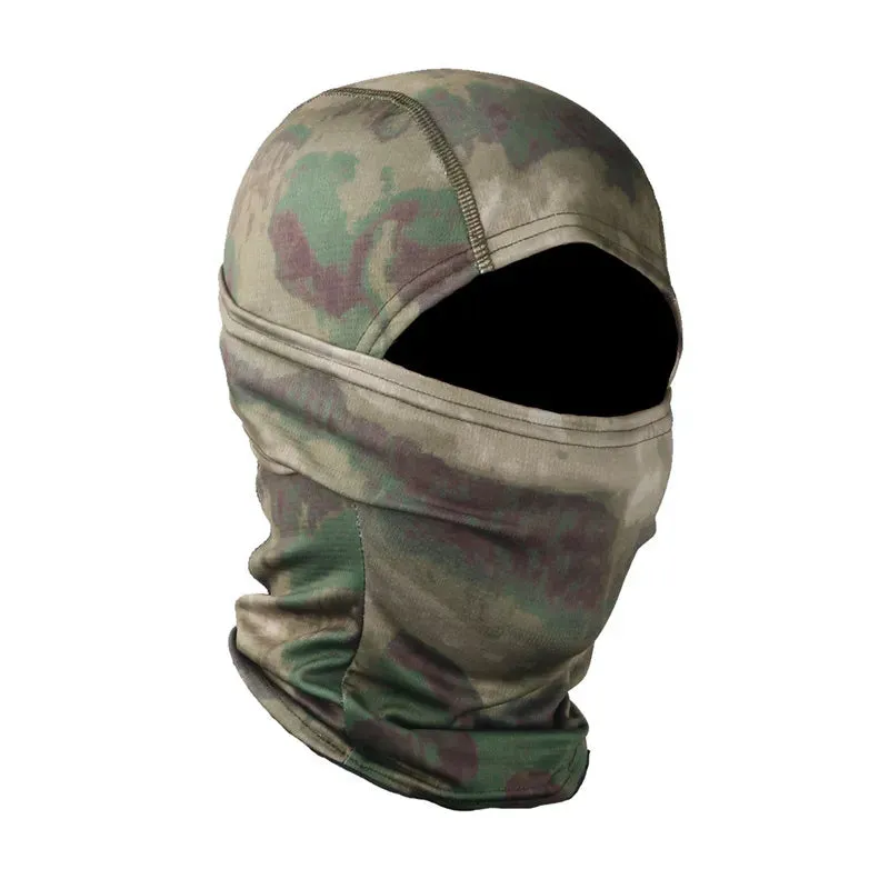 Military Camouflage Outdoor Tactical Head Face Cover for Mountaineering and Cycling