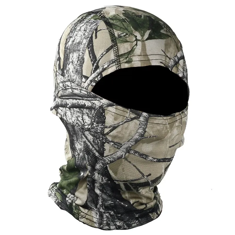 Military Camouflage Outdoor Tactical Head Face Cover for Mountaineering and Cycling
