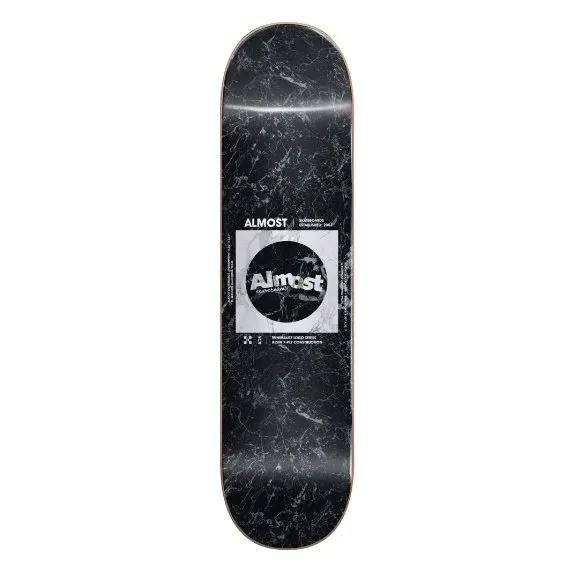 Minimalist R7 Deck - Black - 8.25"
