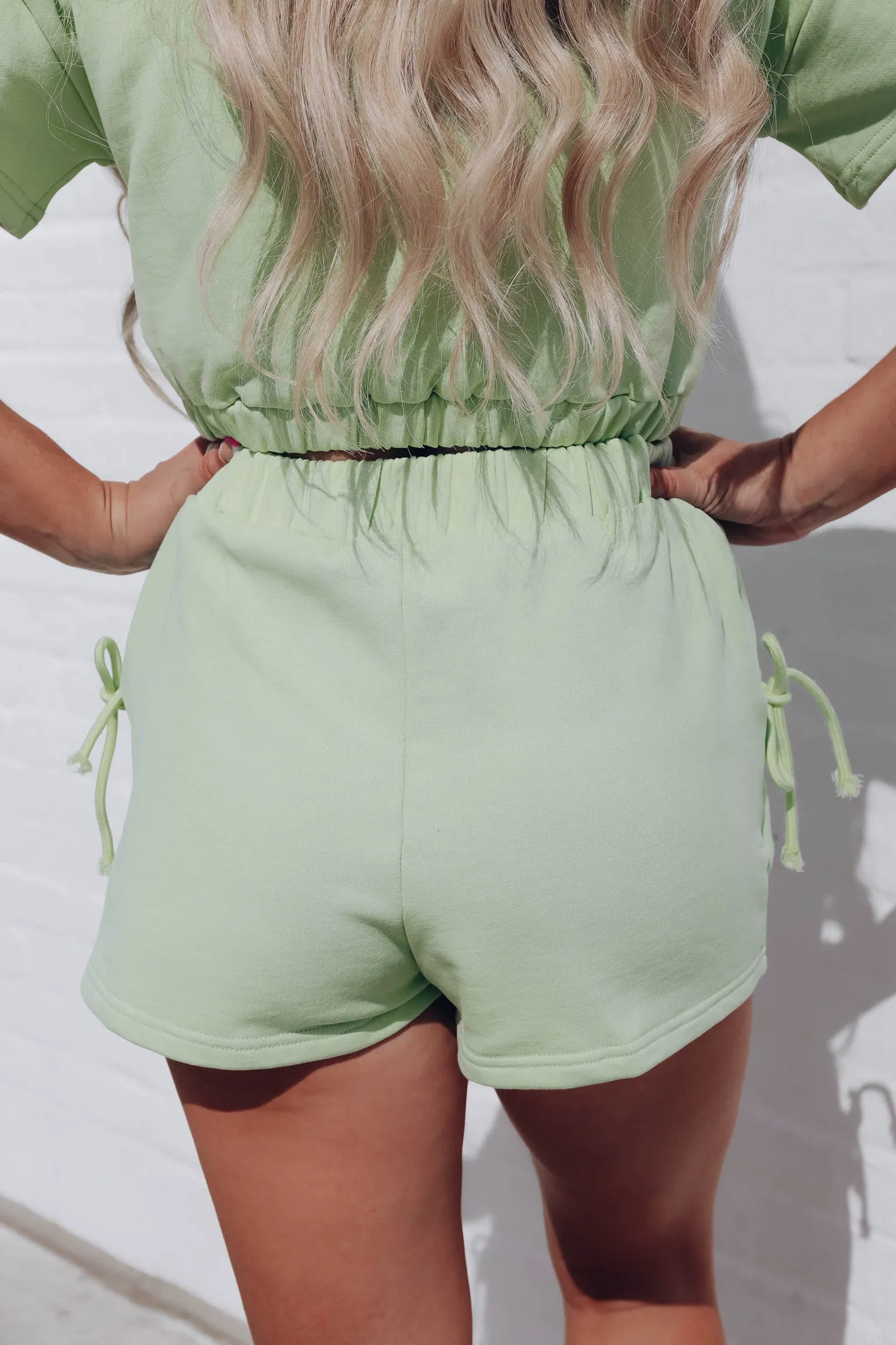 Mint Crush Crop/Short Set