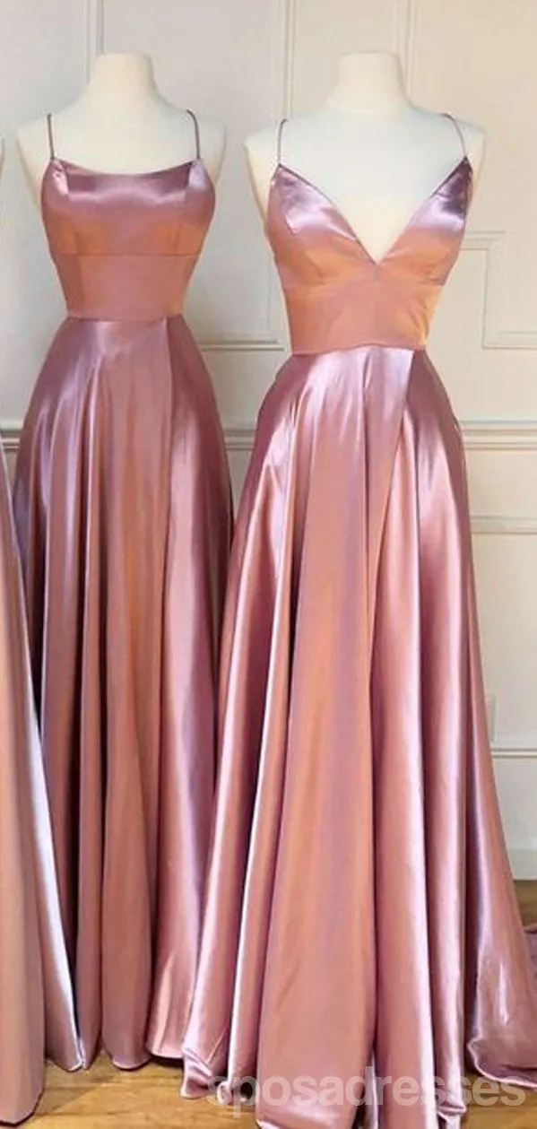 Mismatched Dusty Rose Cheap Bridesmaid Dresses Online, WG772