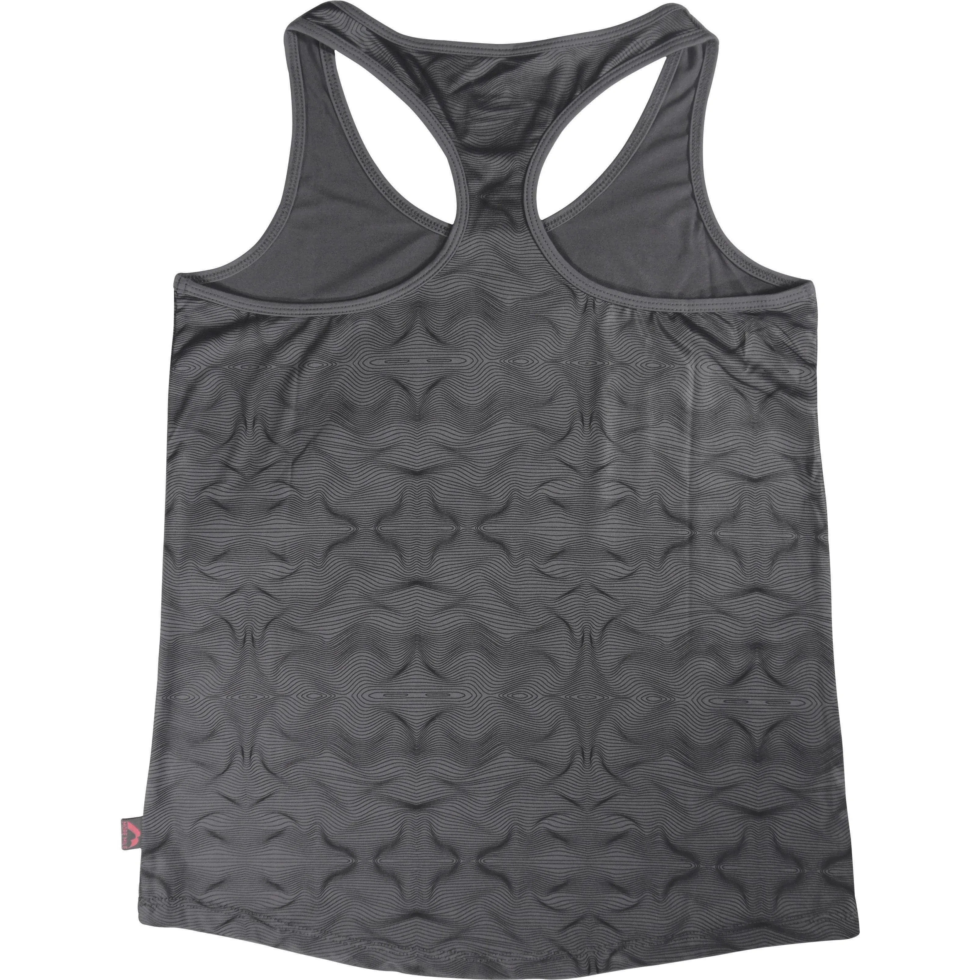 More Mile Racer Back Girls Running Vest - Grey