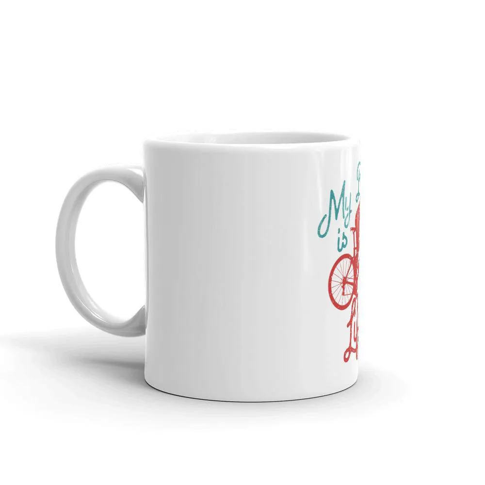 My bike is my life mug